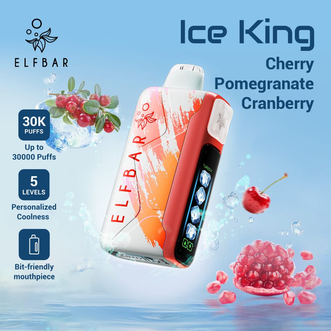 ELFBAR Ice King 30k Cherry Pomegranate Cranberry