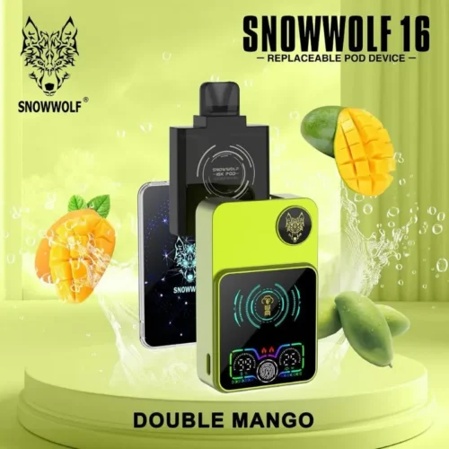 SNOWWOLF 16000 DISPOSABLE Double Mango